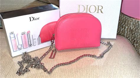 air dior logo pouch bag|free dior pouch with purchase.